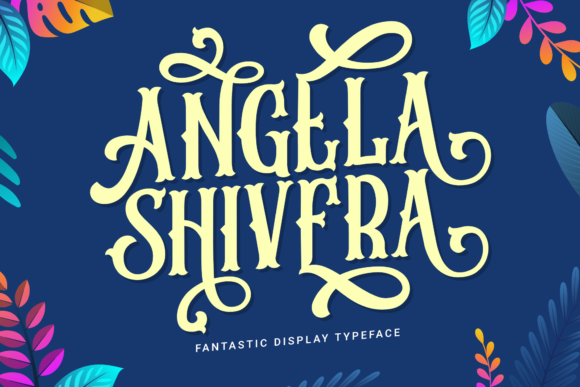 Angela Shivera: A Premium Display Font for Brands