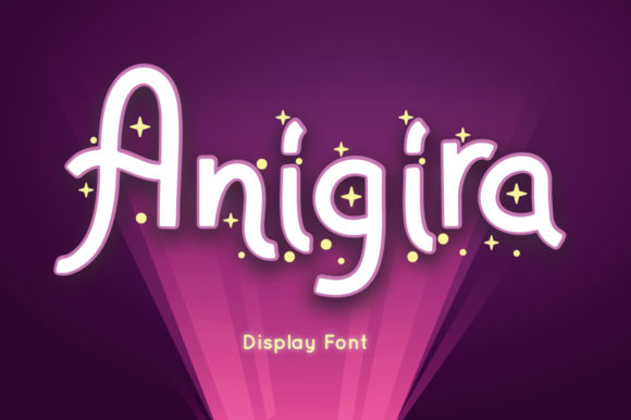 Anigira: A Distinct Display Font for Marketers