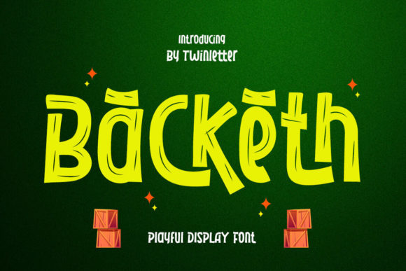 Backeth: A Playful Display Font for Branding