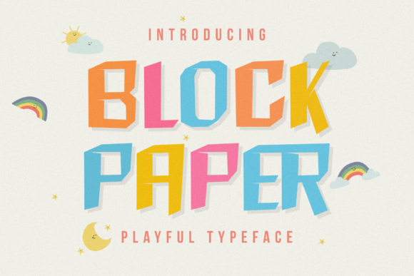 Block Paper: A Bold Display Font for Small Business Branding