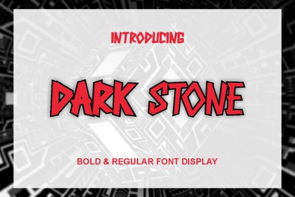 Dark Stone: The Bold Display Font for High-Impact Campaigns