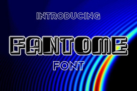 Fantome: A Trendy Display Font for Editorial Design
