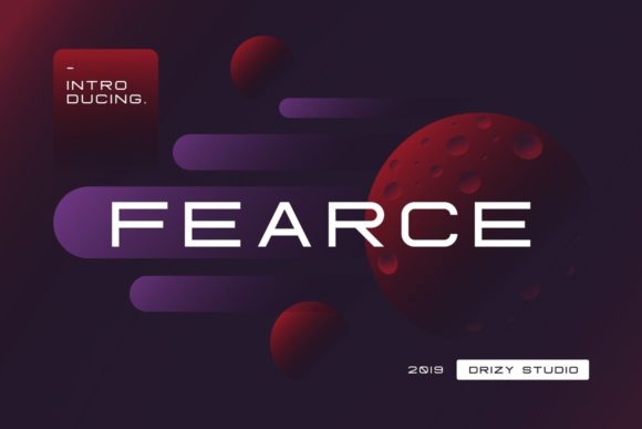 Fearce: A Modern Display Font for Your Brand