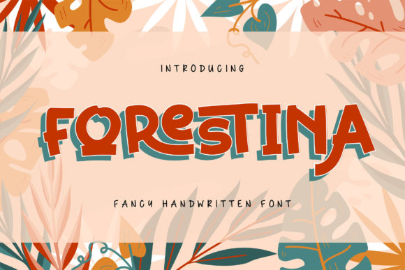 Forestina: A Trendy Display Font for Your Brand