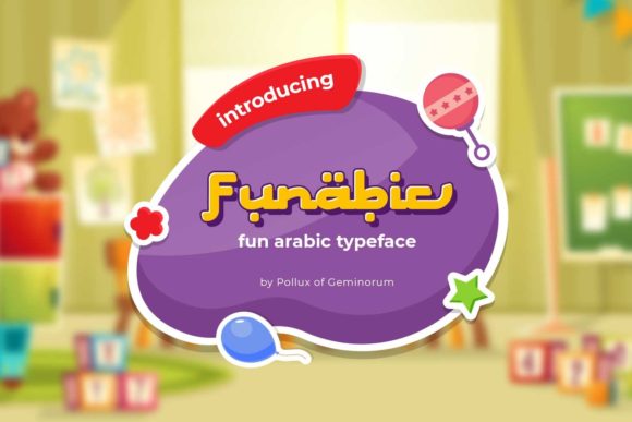 Funabic: A Unique Arabic-Style Display Font for Web