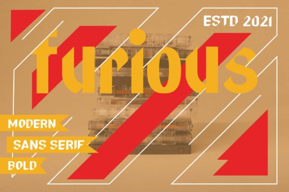 Furious: A Bold Display Font for Web Design