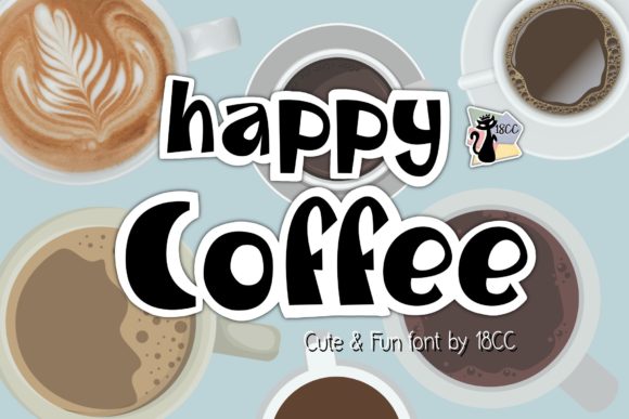 Happy Coffee: A Playful Display Font for Web Design
