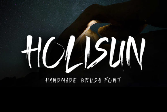 Holisun: A Cool Urban Display Font for Bold Branding
