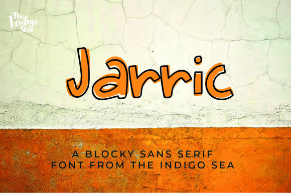 Jarric: A Playful Display Font for Editorial Design
