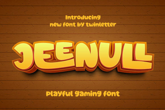 Jeenull: A Playful Display Font for Web Design