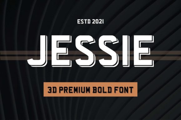 Jessie: The Bold Display Font for Your Brand