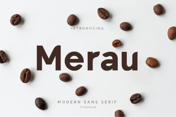 Merau: A Modern Display Font for Web Design