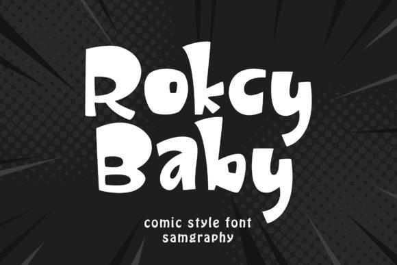Rocky Baby: A Quirky Display Font for Crafters