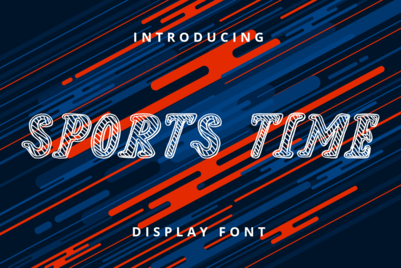 Sports Time: The Perfect Display Font for Your Brand