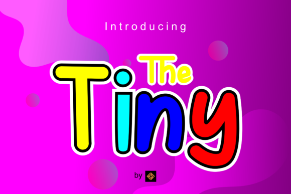 The Tiny: A Charming Display Font for Editorial Design
