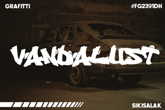 Vandalust: A Bold Display Font for Modern Web Design