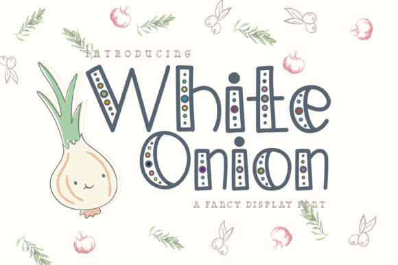 White Onion: A Chic Display Font for Business Branding